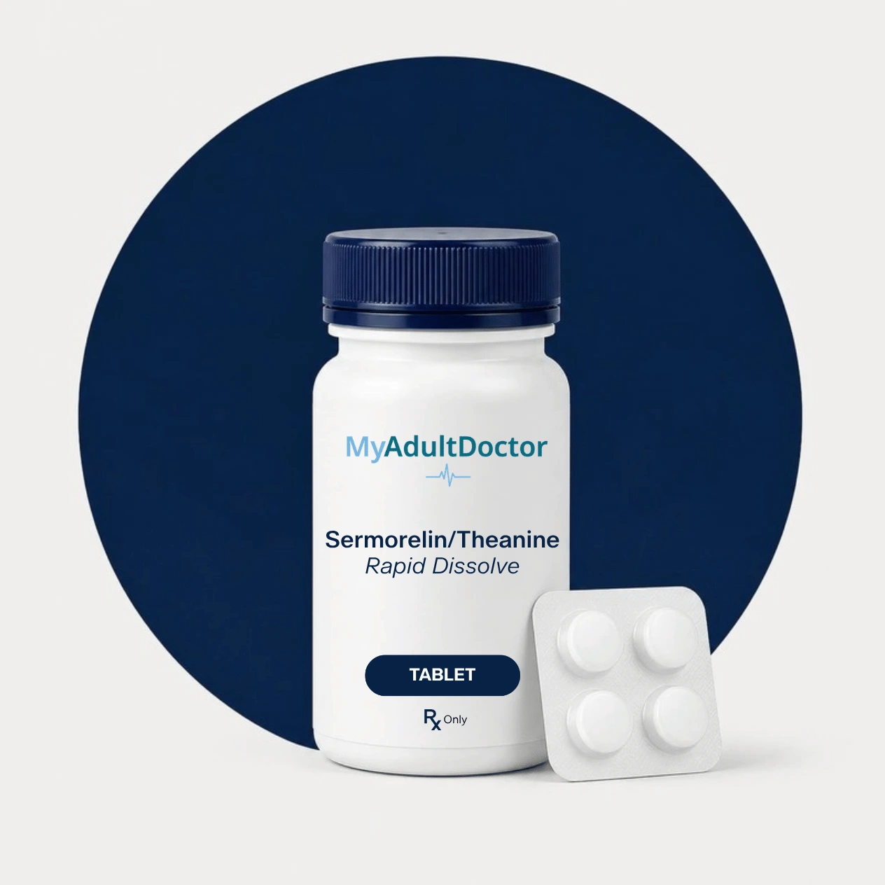 Sermorelin/Theanine RDT 300mcg/2.5mg
