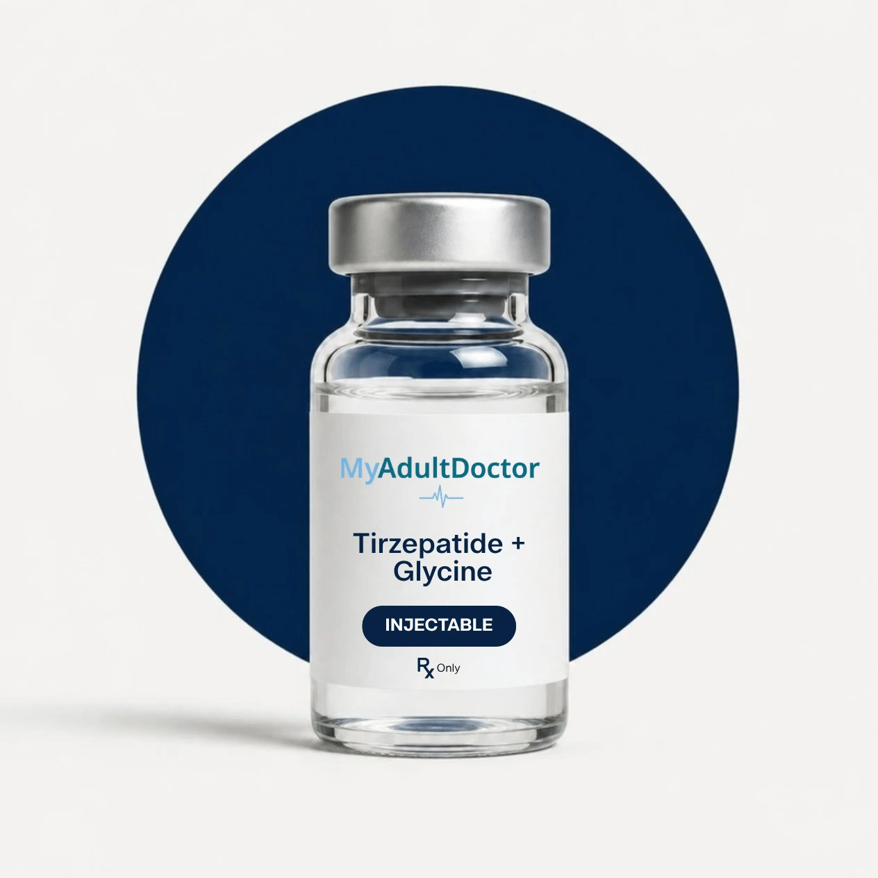 Tirzepatide + Glycine 2mL Vial 16.6mg/7.5mg/mL